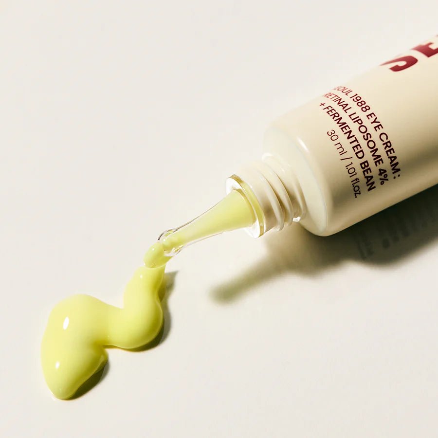 Creme para Olhos com Retinal 4% K - Secret Seoul 1988 – Cuidado Antissinais e Iluminador - Dermora