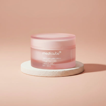 Creme Triplo Colágeno Medicube | Firmeza e Hidratação da Pele - Dermora