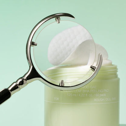 Disco Esfoliante Celimax Heartleaf BHA | Controle de Oleosidade e Poros - Dermora