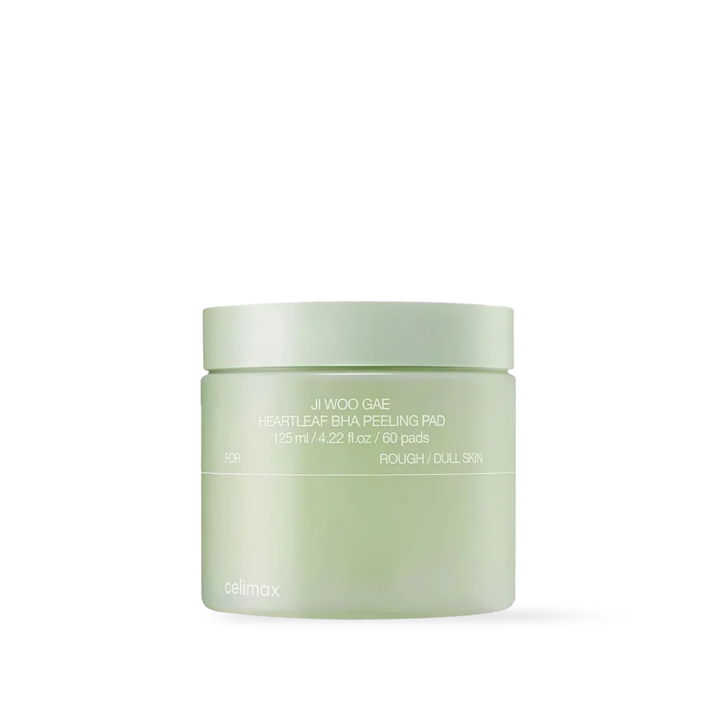 Disco Esfoliante Celimax Heartleaf BHA | Controle de Oleosidade e Poros - Dermora