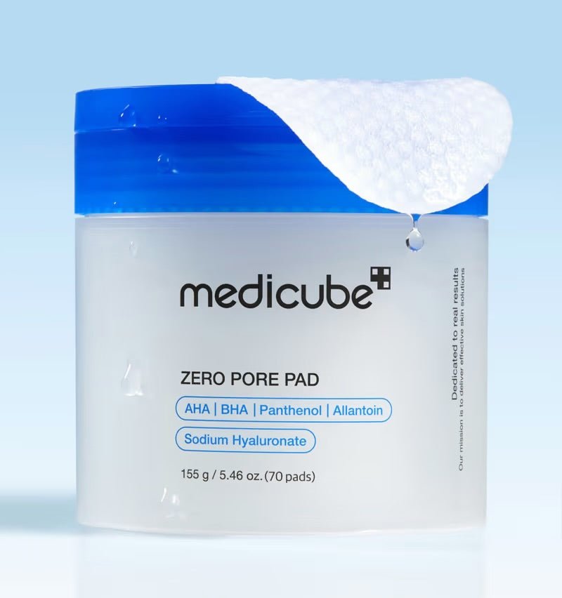 Discos Tonificantes Medicube Zero Pore Pad | Poros Limpos e Pele Mais Uniforme - Dermora