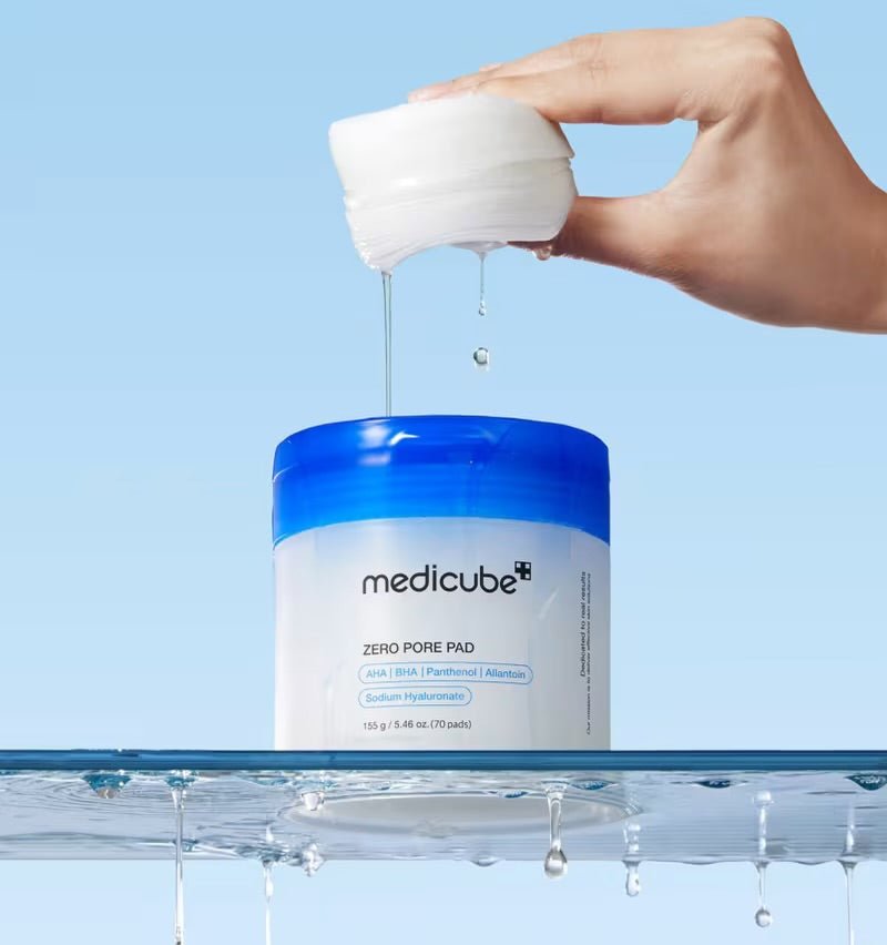 Discos Tonificantes Medicube Zero Pore Pad | Poros Limpos e Pele Mais Uniforme - Dermora