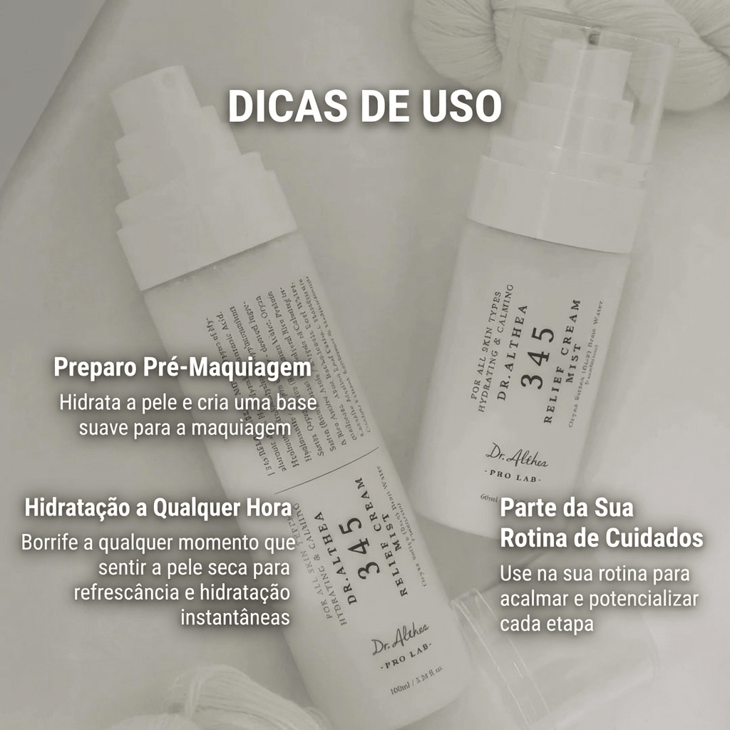 Dr. Althea 345 Relief Cream Mist – Bruma Hidratante Facial - Dermora