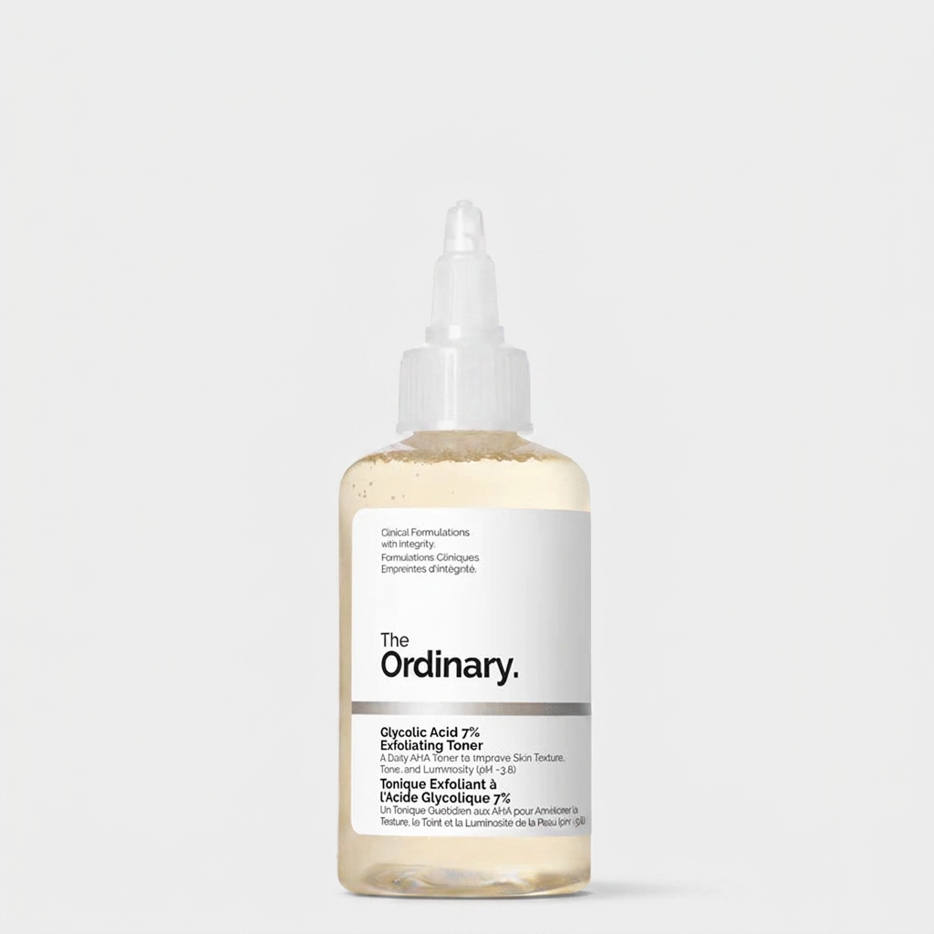 Tônico Esfoliante Ácido Glicólico 7% The Ordinary | Textura da Pele Mais Uniforme - Dermora