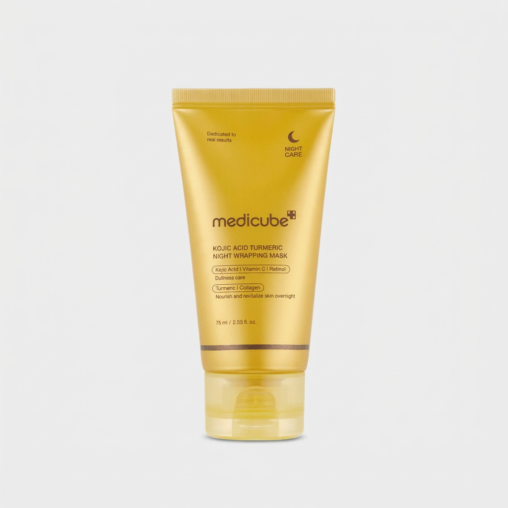Máscara Noturna Medicube Ácido Kójico e Cúrcuma para Glow - Dermora