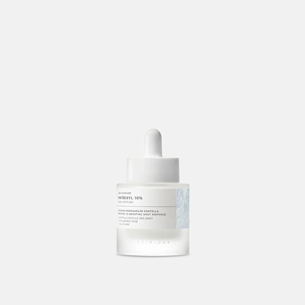 Ampola Matrixyl 10% SKIN1004 | Firmeza, Hidratação e Efeito Preenchedor - Dermora