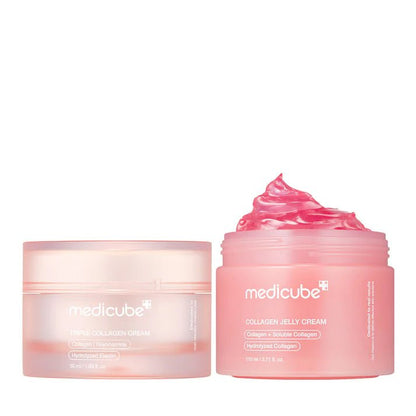 Kit Medicube Collagen Swirl Duo com Colágeno e Niacinamida - Dermora
