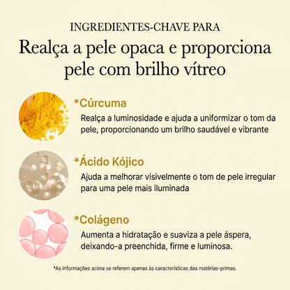 Máscara Noturna Medicube Ácido Kójico e Cúrcuma para Glow - Dermora