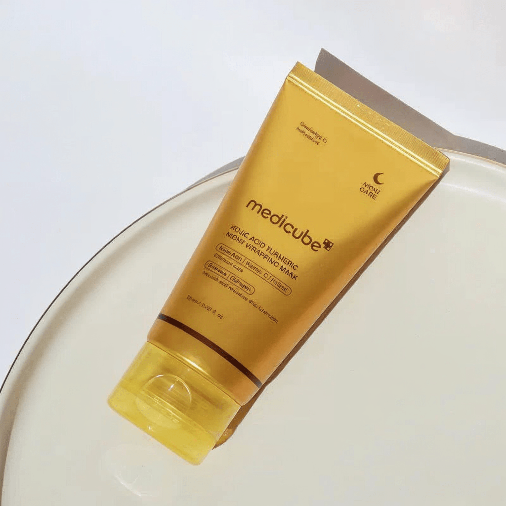 Máscara Noturna Medicube Ácido Kójico e Cúrcuma para Glow - Dermora