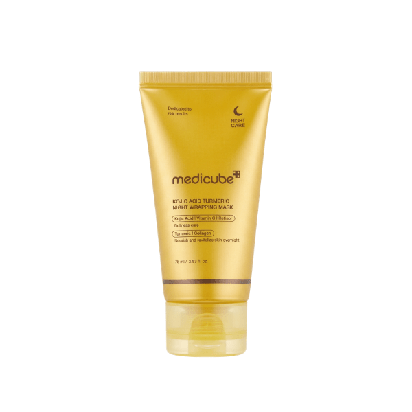 Máscara Noturna Medicube Ácido Kójico e Cúrcuma para Glow - Dermora
