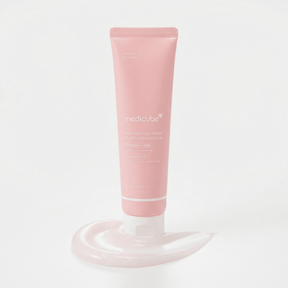 Medicube Creme Facial Rosa com PDRN e Peptídeos Hidratante e Firmador - Dermora