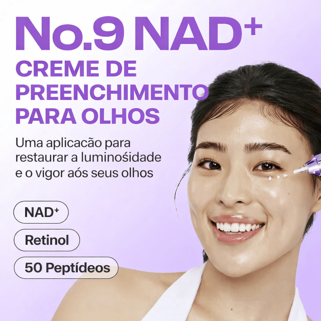 Numbuzin No.9 Creme Volumetox para Olhos com Retinol e NAD+ - Dermora
