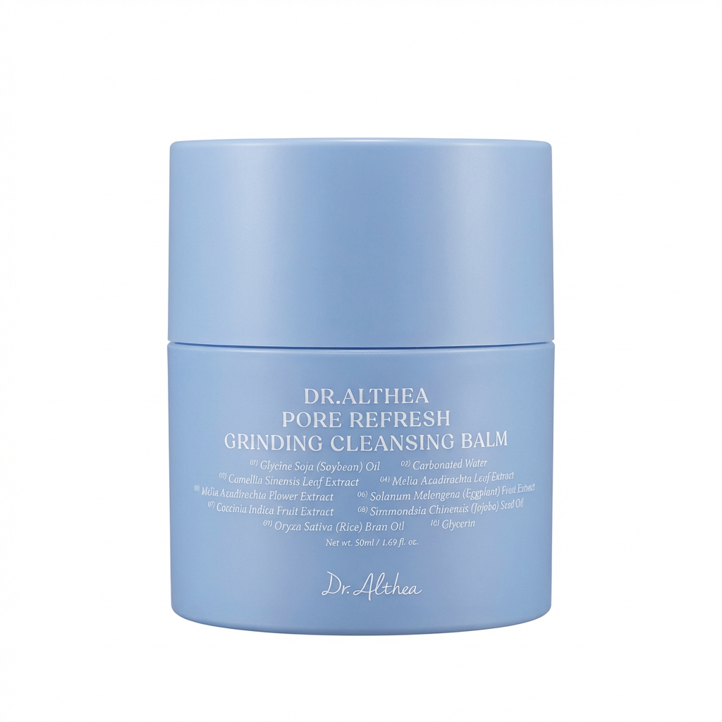 Bálsamo de limpeza facial com chá verde e guaiazuleno para remoção de maquiagem e controle da oleosidade