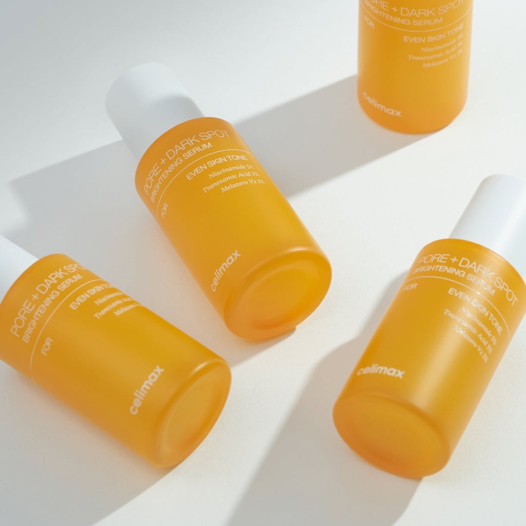 Sérum Clareador Celimax 5% Niacinamida + 3% Ácido Tranexâmico para Manchas e Poros - Dermora