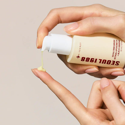 Sérum com Retinal 2% e Ginseng Preto K - Secret Seoul 1988 | Cuidado Antissinais - Dermora