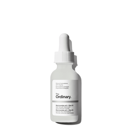 Sérum Niacinamida 10% + Zinco 1% The Ordinary | Controle da Oleosidade e Aparência dos Poros - Dermora