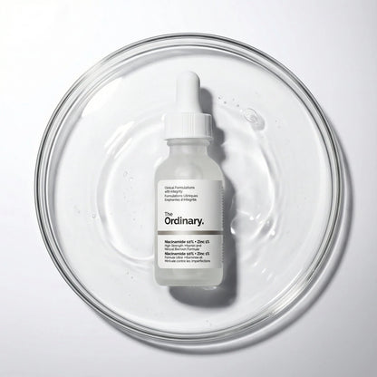 Sérum Niacinamida 10% + Zinco 1% The Ordinary | Controle da Oleosidade e Aparência dos Poros - Dermora