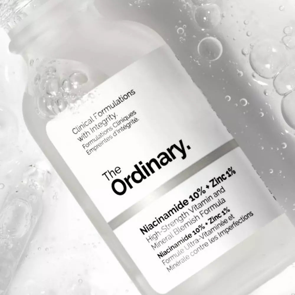 Sérum Niacinamida 10% + Zinco 1% The Ordinary | Controle da Oleosidade e Aparência dos Poros - Dermora